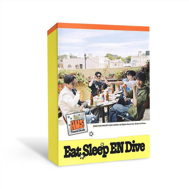 Enhypen - Eat Sleep En Dive In Aus Travel Book/Product Detail/KPOP Merch
