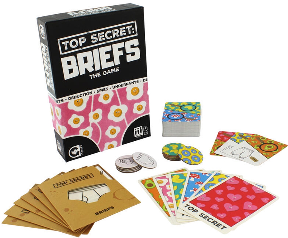 Top Secret Briefs/Product Detail/Card Games