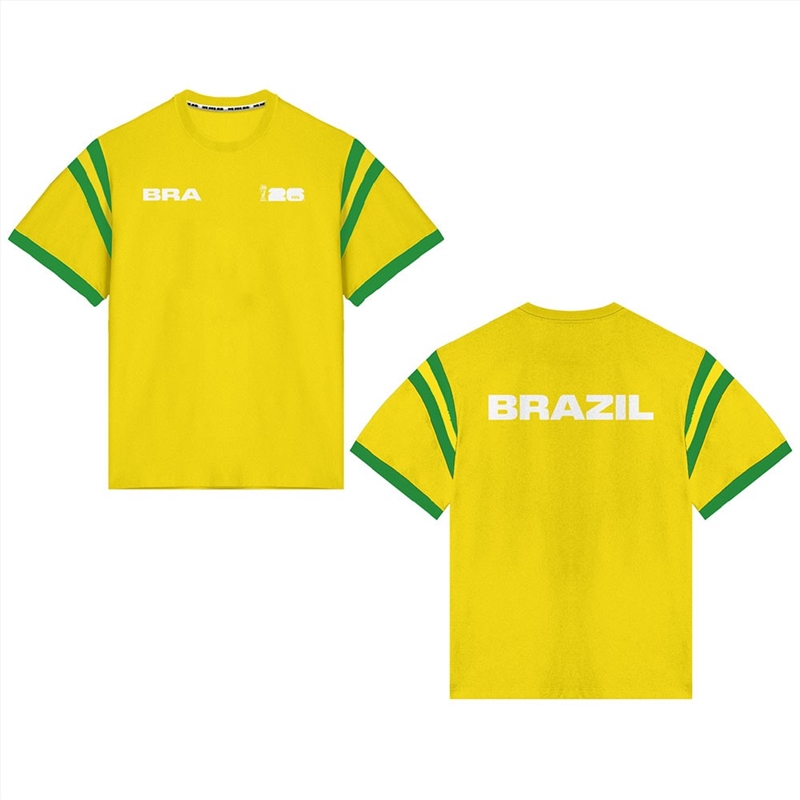 Fifa Ringer Tee Brazil - 3XL/Product Detail/Shirts