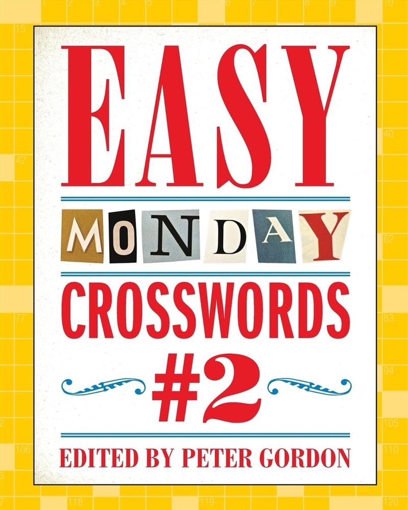 Easy Monday Crosswords #2/Product Detail/Adults Activity Books