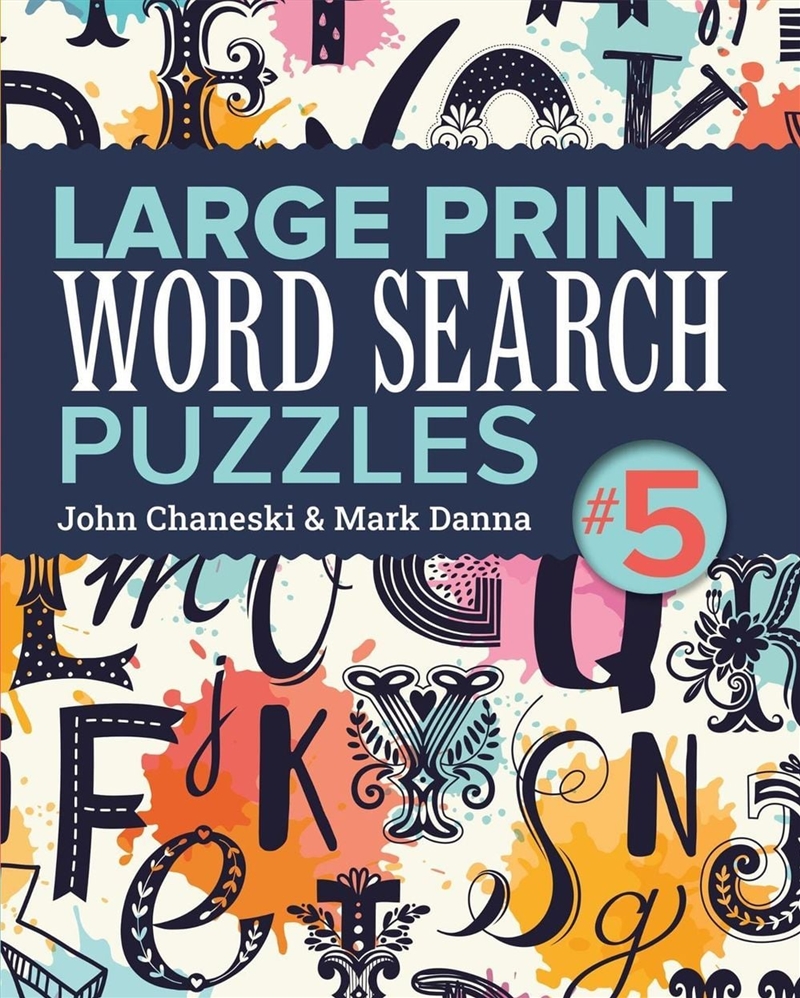 Large Print Word Search Puzzles 5/Product Detail/Adults Activity Books