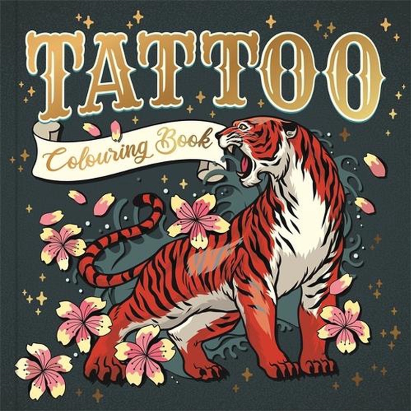 Tattoo Colouring Book/Product Detail/Adults Colouring