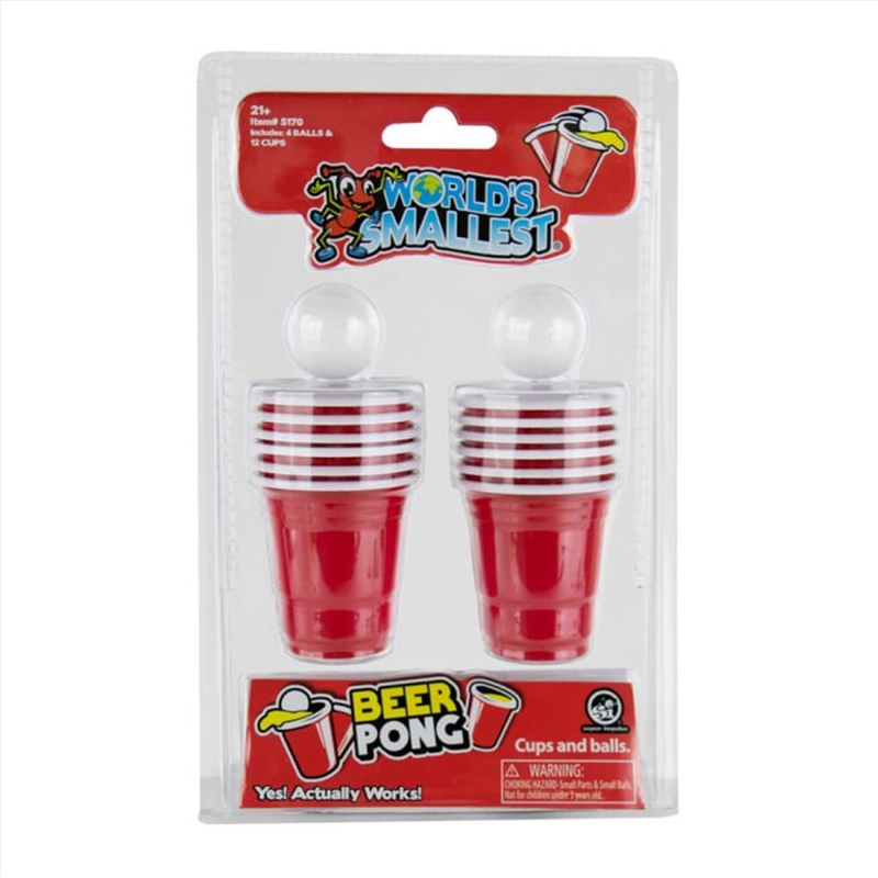 World's Smallest Beer Pong/Product Detail/Adult Games