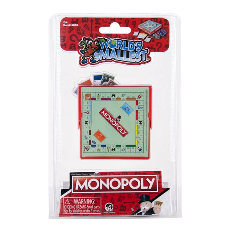 World's Smallest Monopoly/Product Detail/Board Games