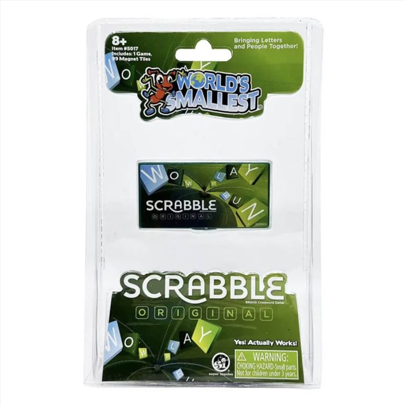 World's Smallest Scrabble/Product Detail/Board Games