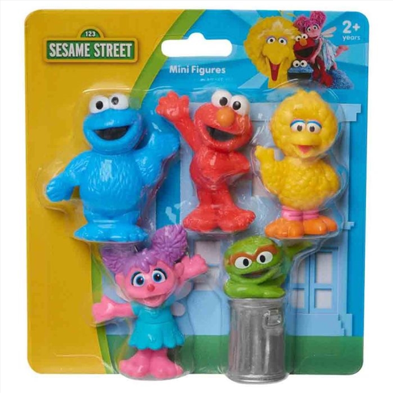 Sesame Street Mini Figures 5 Pack/Product Detail/Figurines