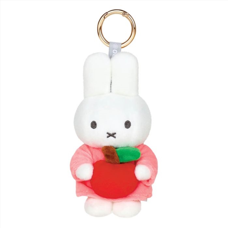 Miffy With Apple Keyring/Product Detail/Keyrings
