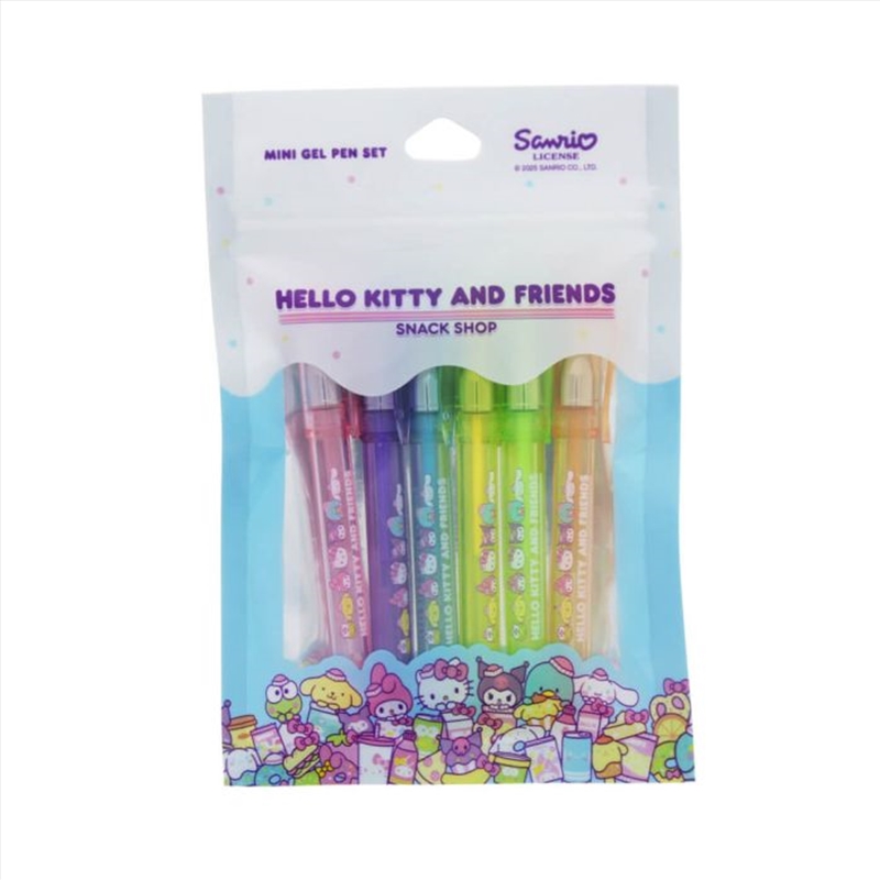 Hello Kitty Snack Shop Gel Pen Set/Product Detail/Stationery