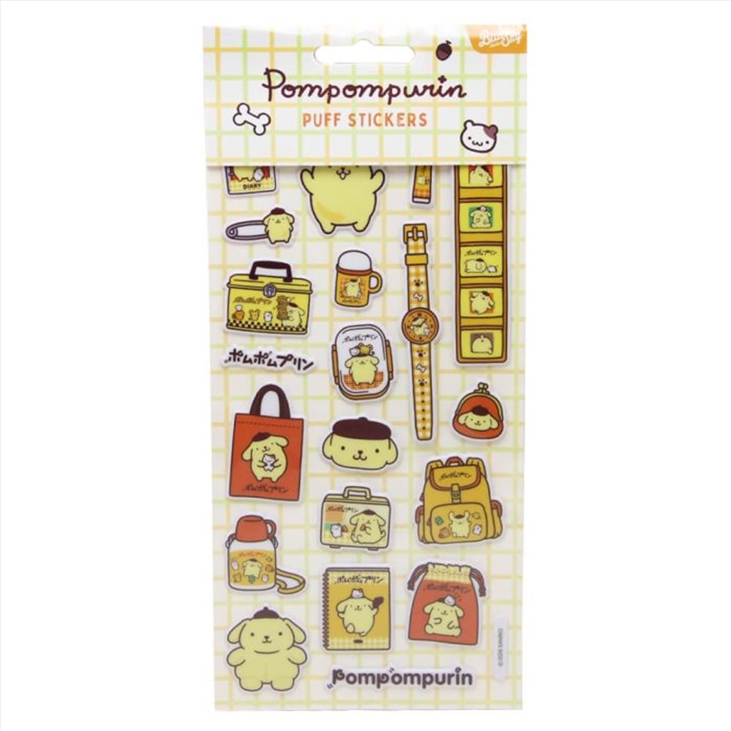 Pompompurin Puff Stickers/Product Detail/Stationery