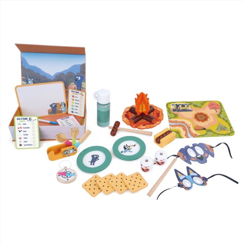 Bluey Camping Wooden Role-Play Accessory Set/Product Detail/Toys