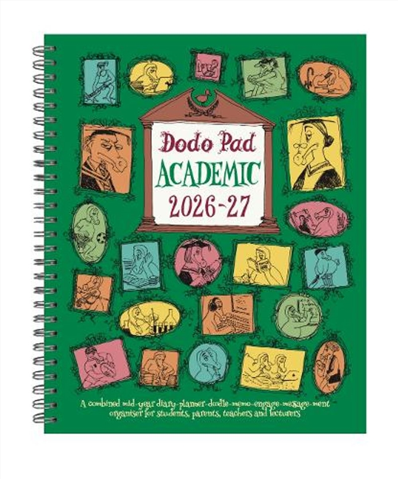 Dodo Pad Academic 2026-2027 Mid Year Desk Diary, Academic Year, Week to View : A mid-year diary-dood/Product Detail/Calendars & Diaries