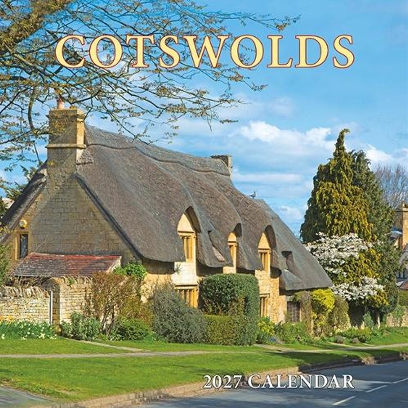 Cotswolds Small Square Calendar - 2027/Product Detail/Calendars & Diaries