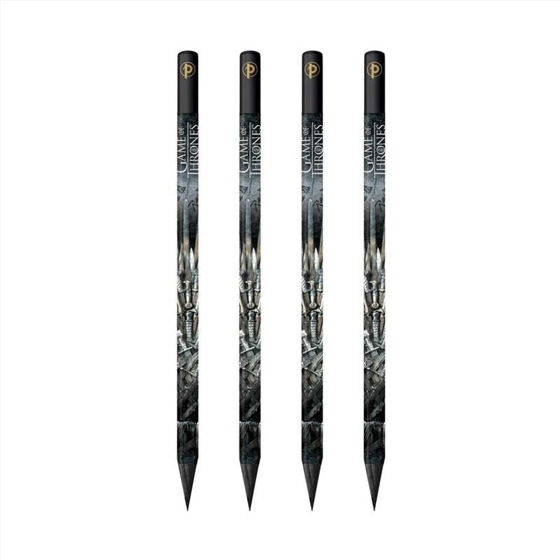 For the Throne (Game of Thrones Collection) 4 Pack Pencils/Product Detail/Stationery