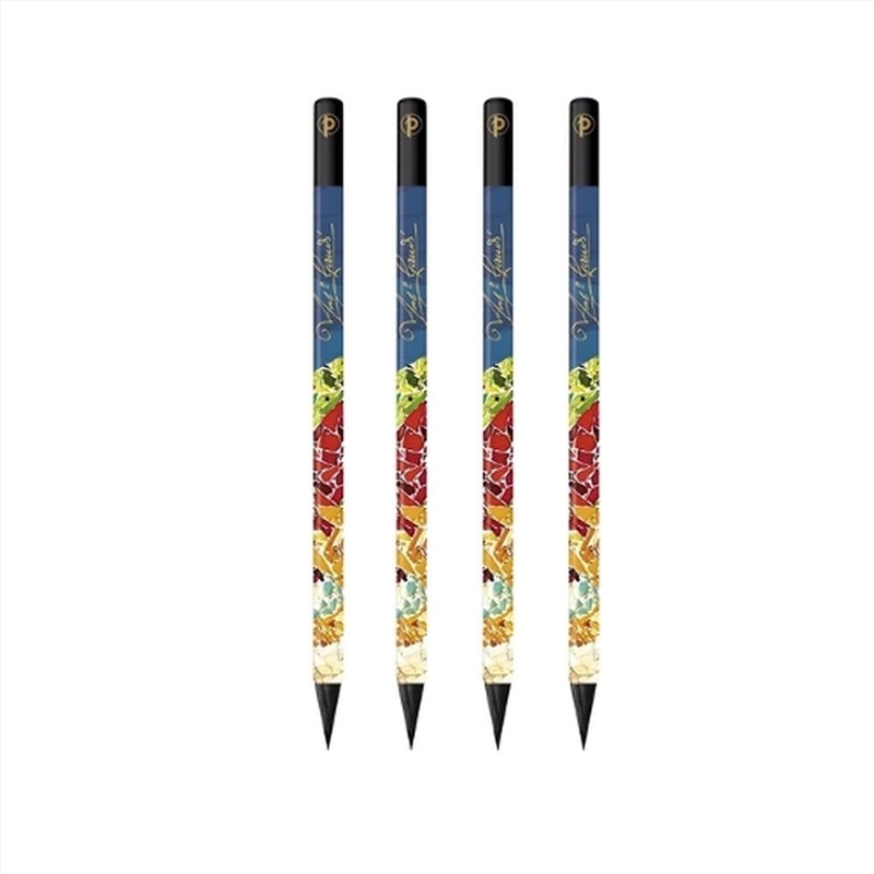 Gaudi s Sun (Gaudi s Mosaics) 4 Pack Pencils/Product Detail/Stationery