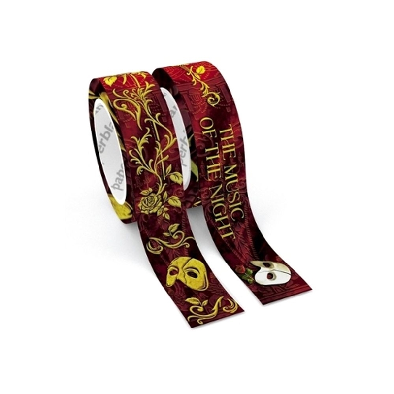 Masked Melody (Phantom of the Opera) Washi Tape/Product Detail/Stationery