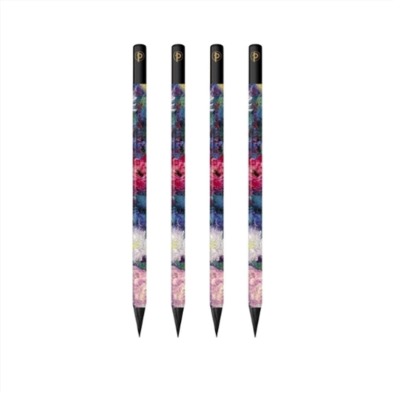 Monet s Chrysanthemums 4 Pack Pencils/Product Detail/Stationery