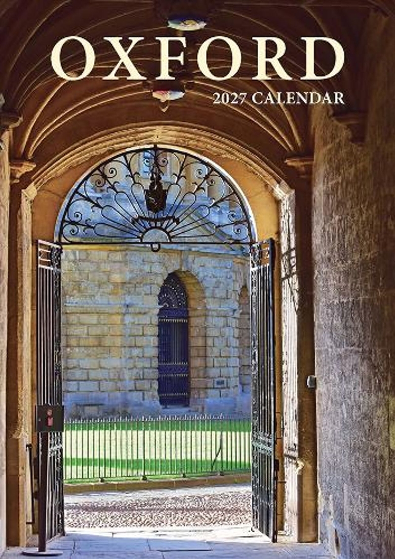 Oxford Colleges A5 Calendar - 2027/Product Detail/Calendars & Diaries