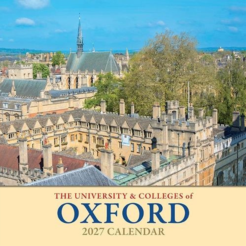 Oxford Colleges Large Calendar - 2027/Product Detail/Calendars & Diaries
