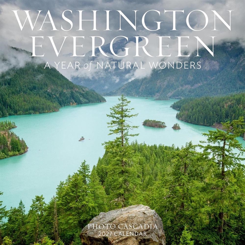 Washington Evergreen Wall Calendar 2027/Product Detail/Calendars & Diaries