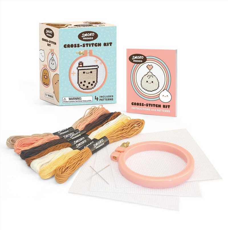 Smoko Friends Cross-Stitch Kit/Product Detail/Crafts & Handiwork