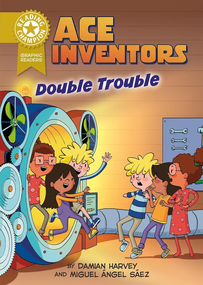 Reading Champion: Graphics: Ace Inventors Inc: Double Trouble/Product Detail/Childrens Fiction Books