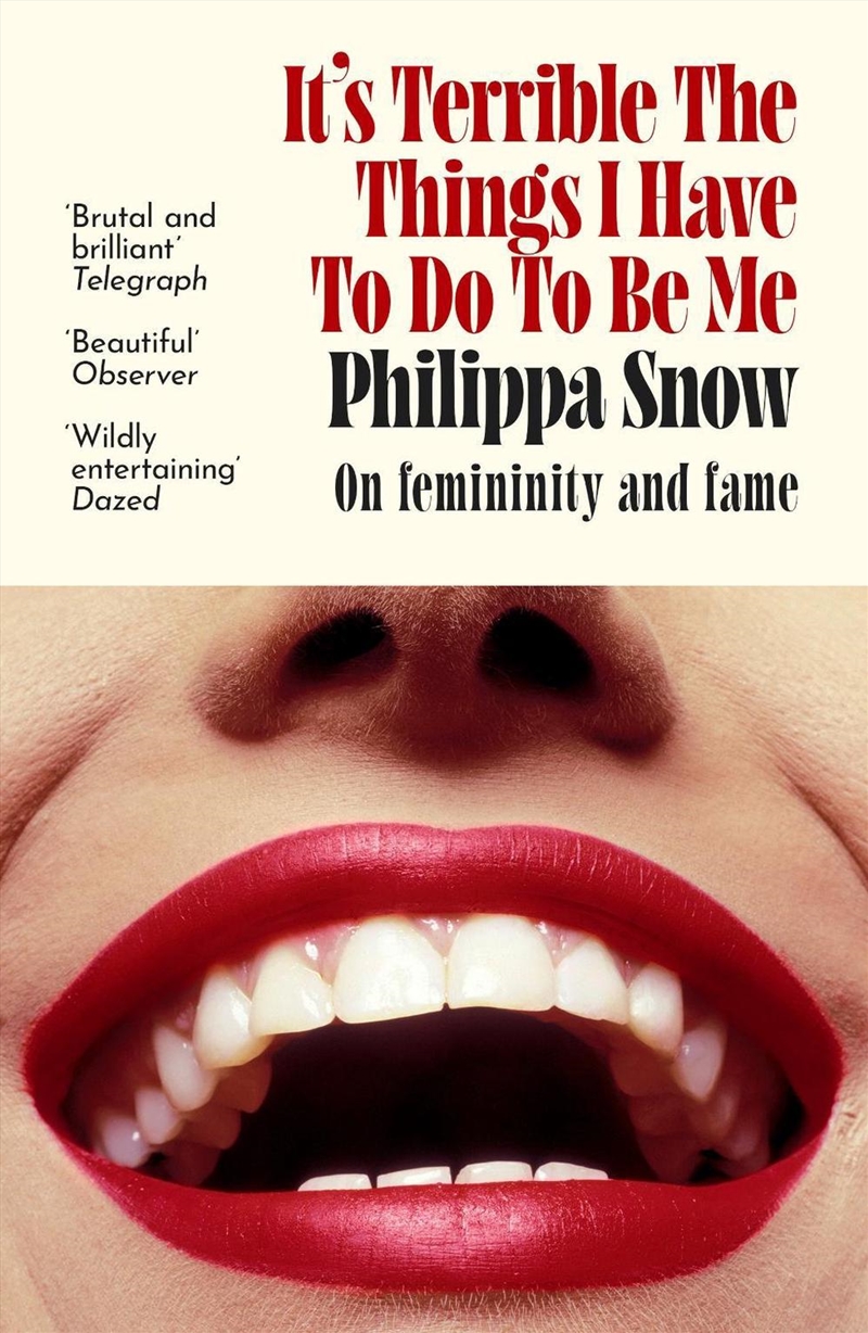 It's Terrible the Things I Have to Do to Be Me/Product Detail/Literature & Poetry