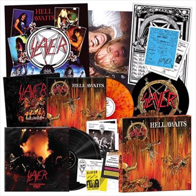 Hell Awaits - 40th Anniversary Edition Fire Splatter Vinyl/Product Detail/Metal