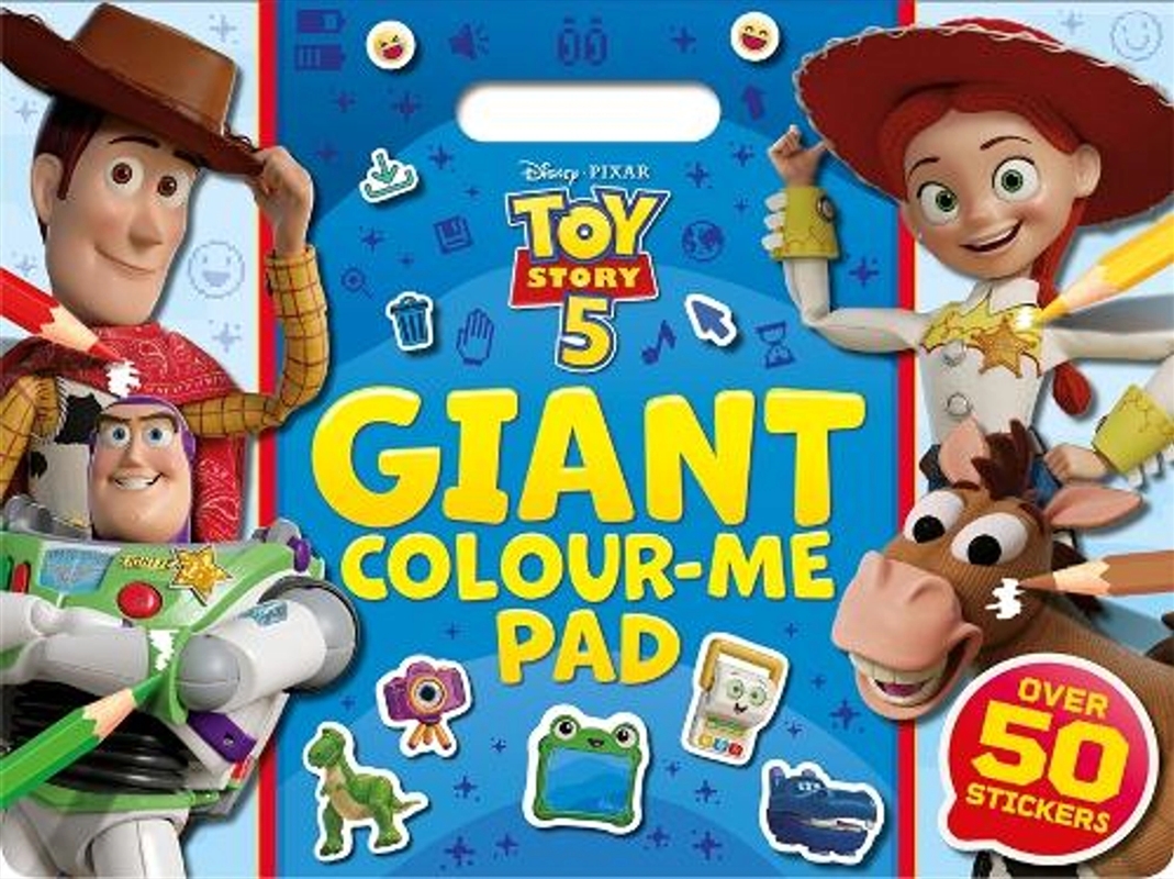 Disney Pixar Toy Story 5: Giant Colour Me Pad/Product Detail/Kids Activity Books
