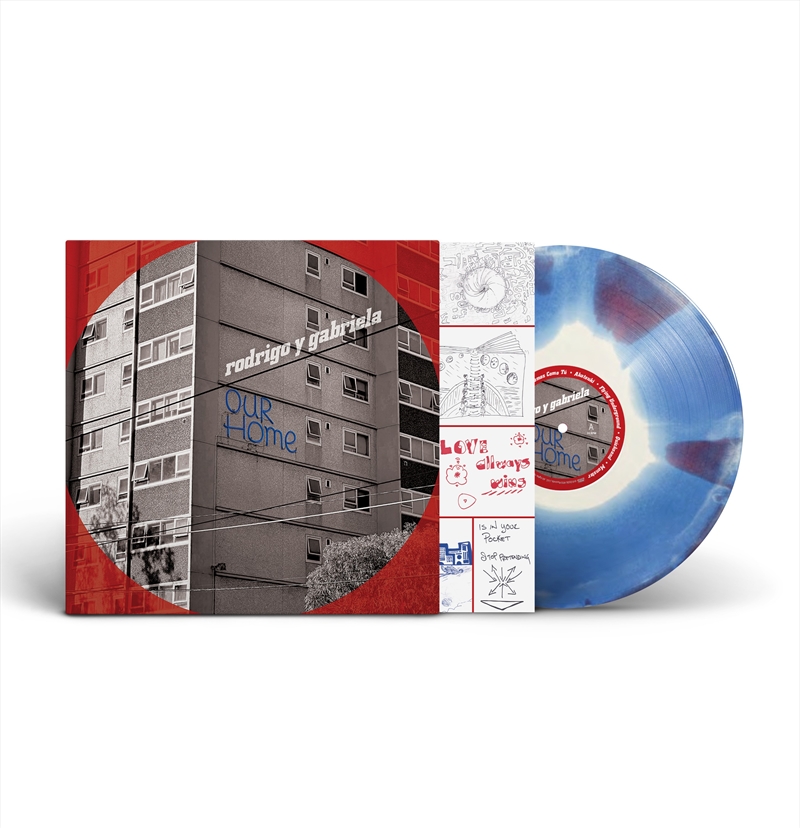 OurHome - White on Blue on Red Triple Layer Vinyl/Product Detail/Alternative