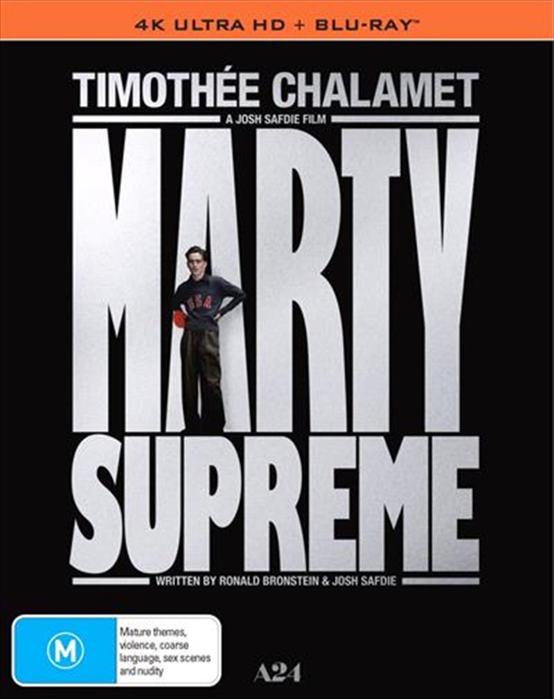 Marty Supreme  Blu-ray + UHD/Product Detail/Drama