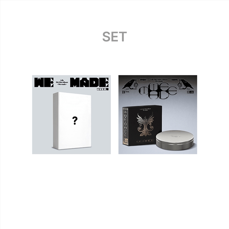 I-Dle - We Made 9th Mini Album A Ver + B Ver Set/Product Detail/World