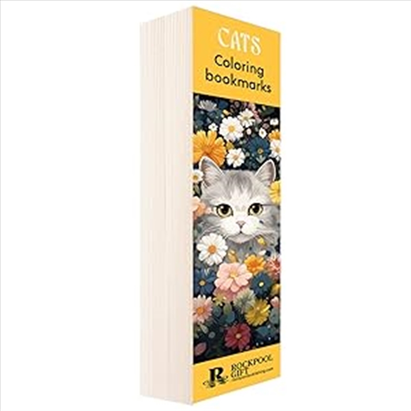 Cats Coloring Bookmarks/Product Detail/Bookmarks & Reading Accessories