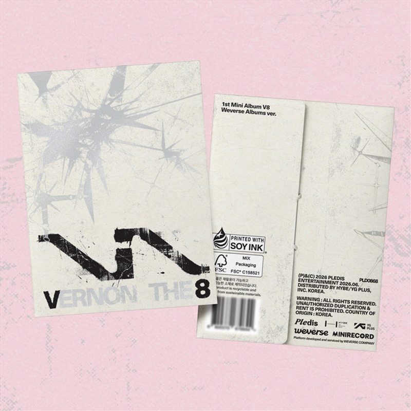Seventeen V8 - V8 1st Mini Album Weverse Albums Ver/Product Detail/World