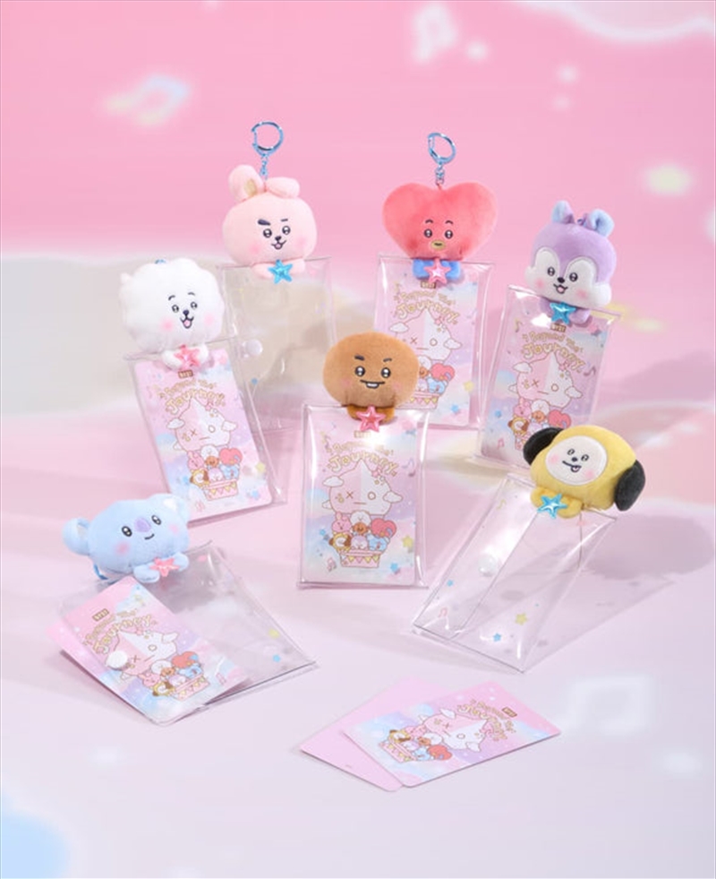 Bt21 - Beyond The Journey Clear Plush Pouch Keyring - Koya/Product Detail/KPOP Merch
