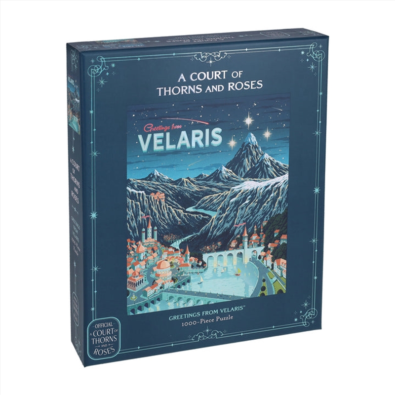 A Court of Thorns and Roses Official Greetings from Velaris 1000-Piece Puzzle/Product Detail/Jigsaw Puzzles