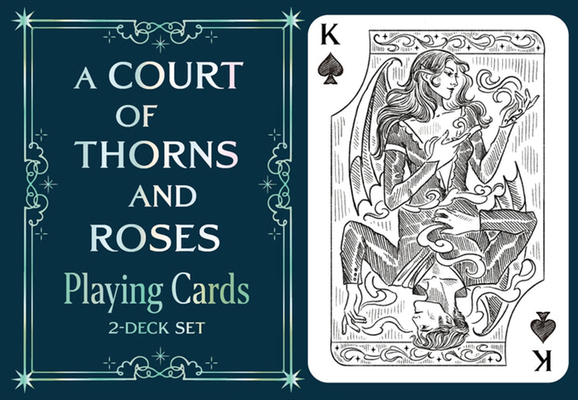 A Court of Thorns and Roses Official Playing Card Set (Night Court Inner Circle)/Product Detail/Card Games