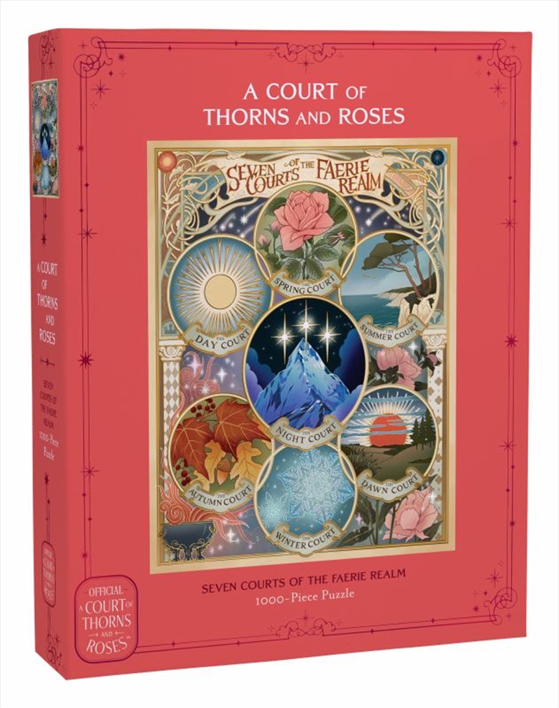 A Court of Thorns and Roses Official Seven Courts of the Faerie Realm 1000-Piece Puzzle/Product Detail/Jigsaw Puzzles
