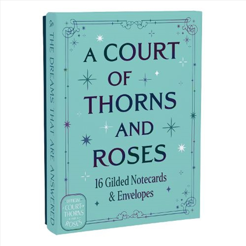 A Court of Thorns and Roses Official Gilded Notecards/Product Detail/Stationery