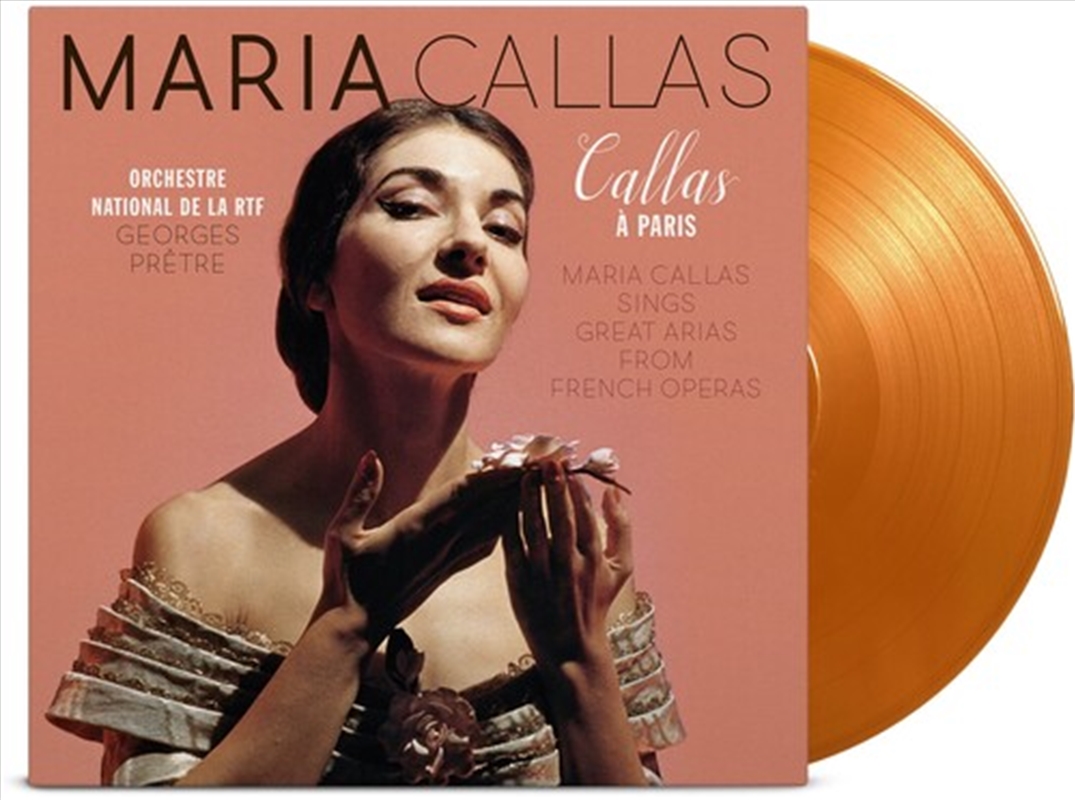 Callas A Paris - Gold & Orange Vinyl/Product Detail/Classical