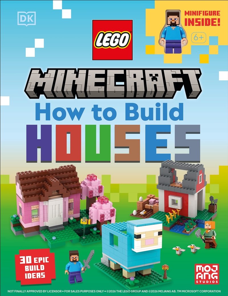 How to Build LEGO Minecraft Houses/Product Detail/Childrens