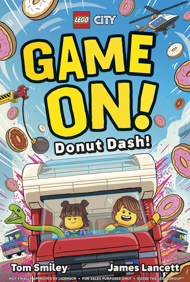 LEGO City Game On! Donut Dash/Product Detail/Childrens Fiction Books