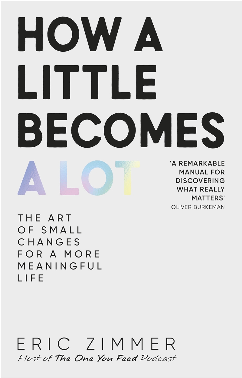 How a Little Becomes a Lot/Product Detail/Psychology