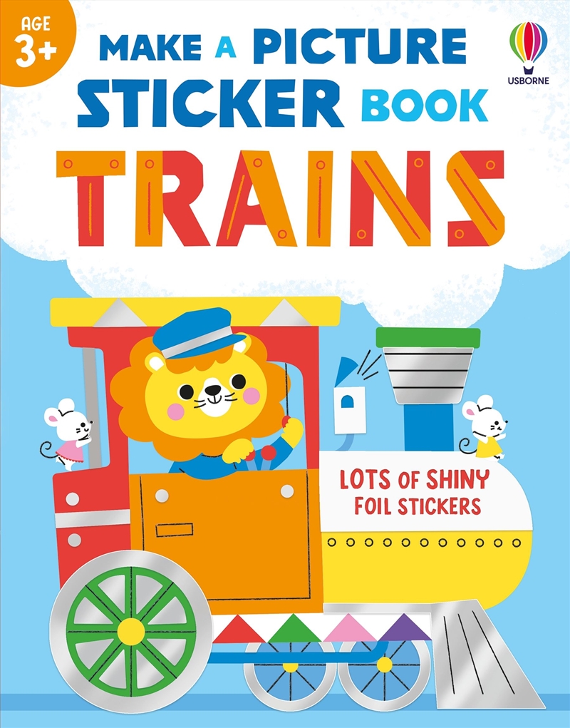 Make a Picture Sticker Book Trains/Product Detail/Kids Activity Books