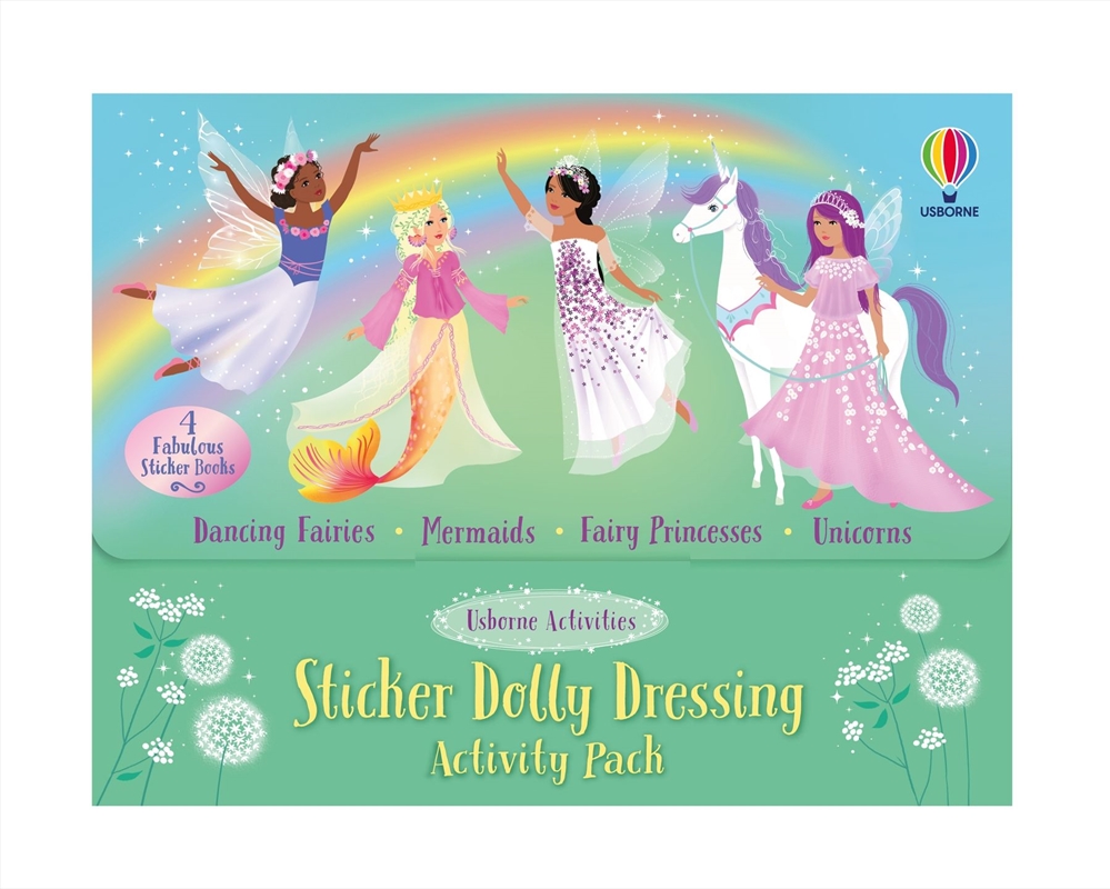 Sticker Dolly Dressing Activity Pack  (Unicorns, Mermaids, Dancing Fairies & Fairy Princesses)/Product Detail/Kids Activity Books