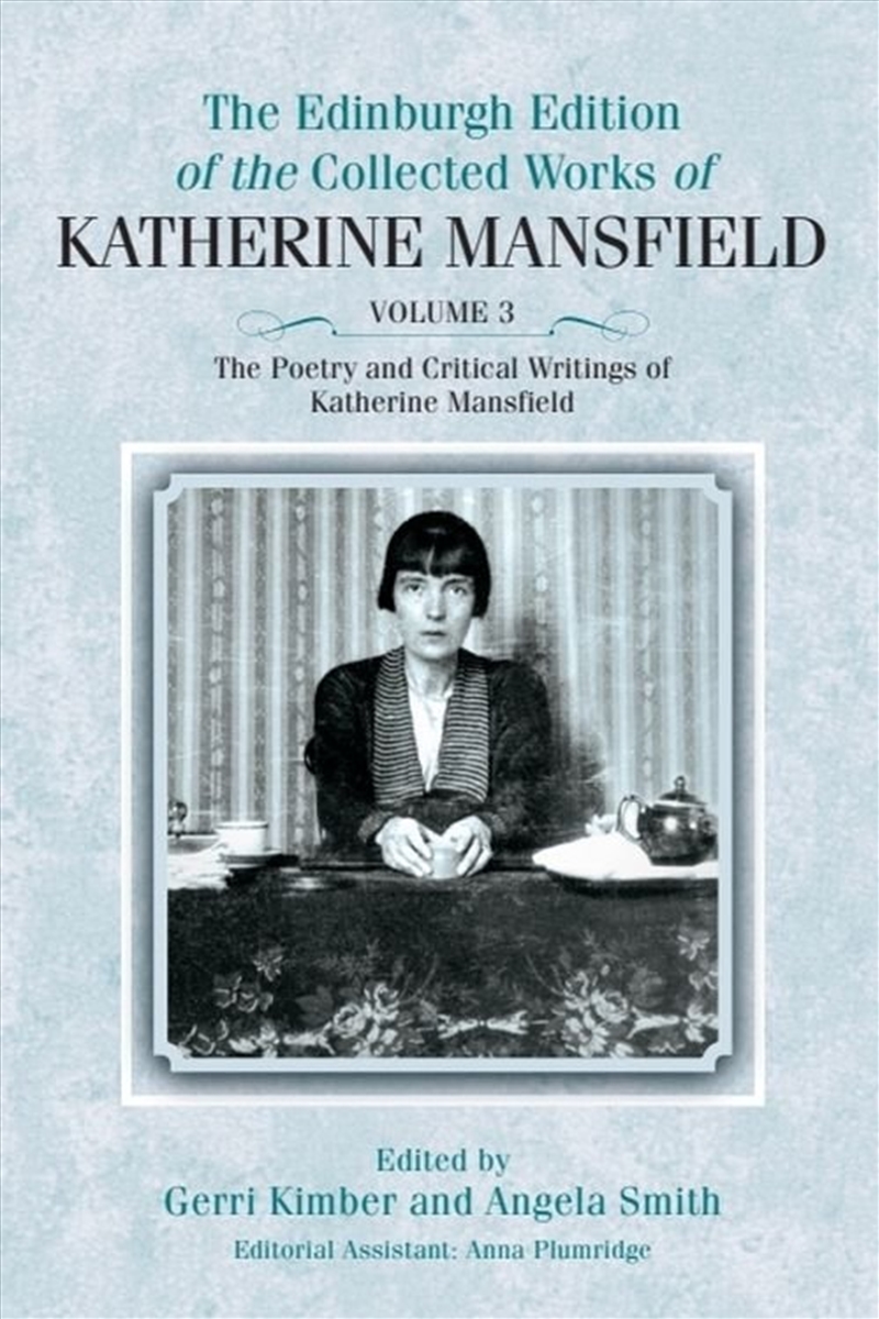 The Poetry and Critical Writings of Katherine Mansfield/Product Detail/Literature & Poetry