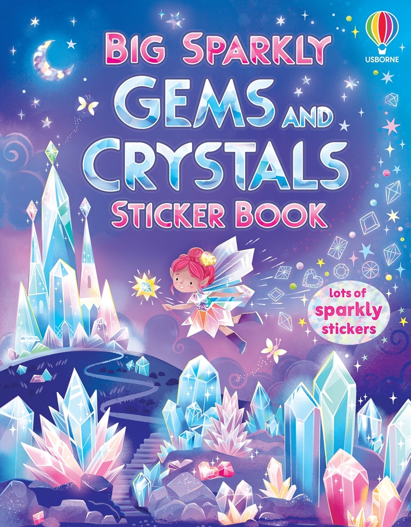 Big Sparkly Gems and Crystals Sticker Book/Product Detail/Kids Activity Books
