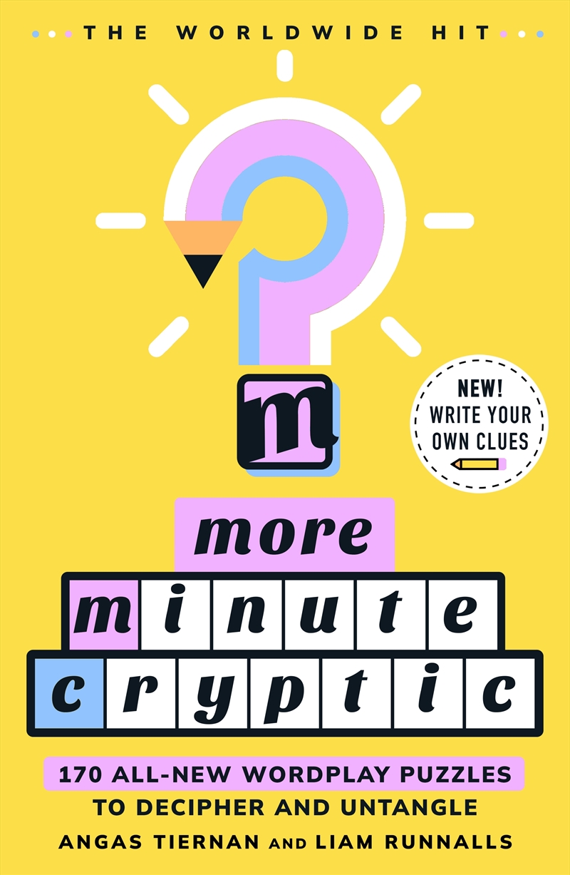 More Minute Cryptic/Product Detail/Adults Activity Books