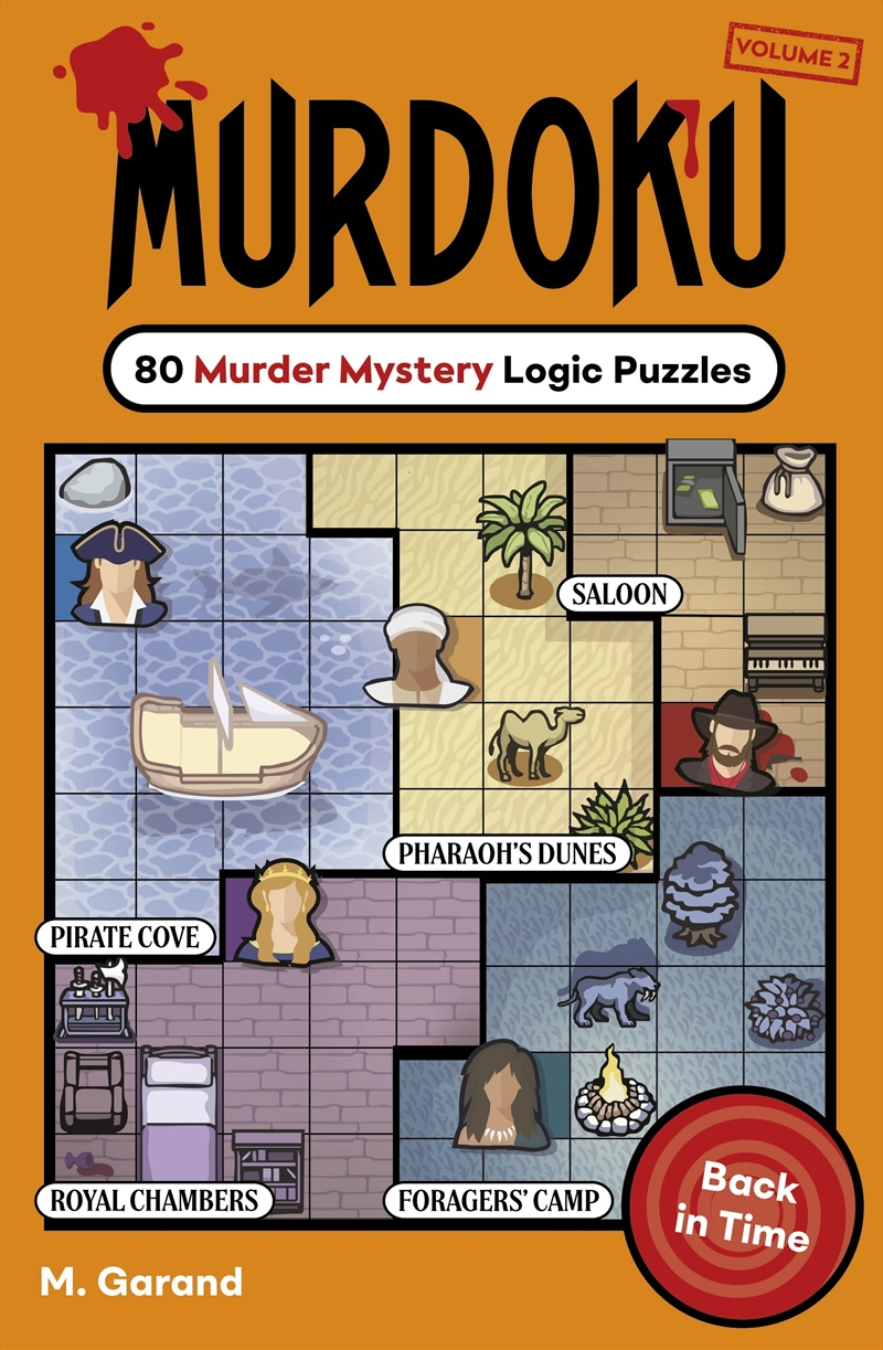 Murdoku Volume 2: Back In Time/Product Detail/Adults Activity Books