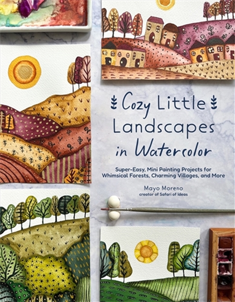 Cozy Little Landscapes in Watercolor/Product Detail/Art