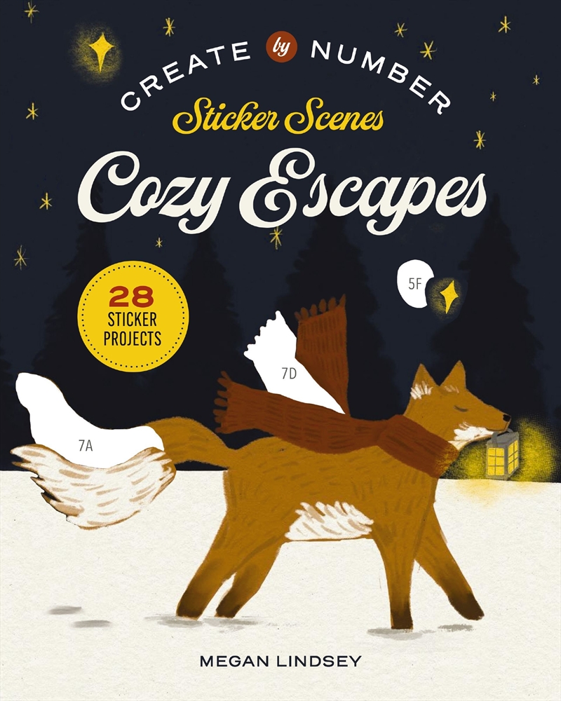 Cozy Escapes: Create By Number/Product Detail/Adults Activity Books